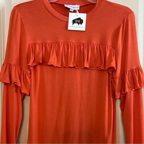 NWT BRICKYARD Buffalo Sz-S Super Fun, Super Soft Pullover- Sooo Cute and Comfy🍑 - Picture 9 of 16